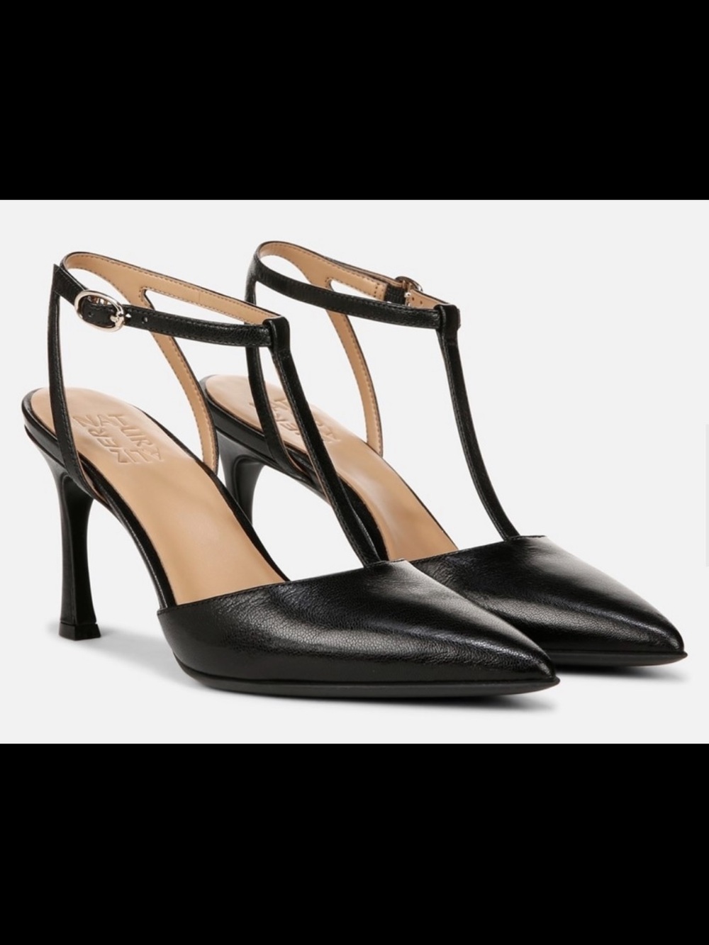Naturalizer Astrid T-Strap Slingback Heels 5